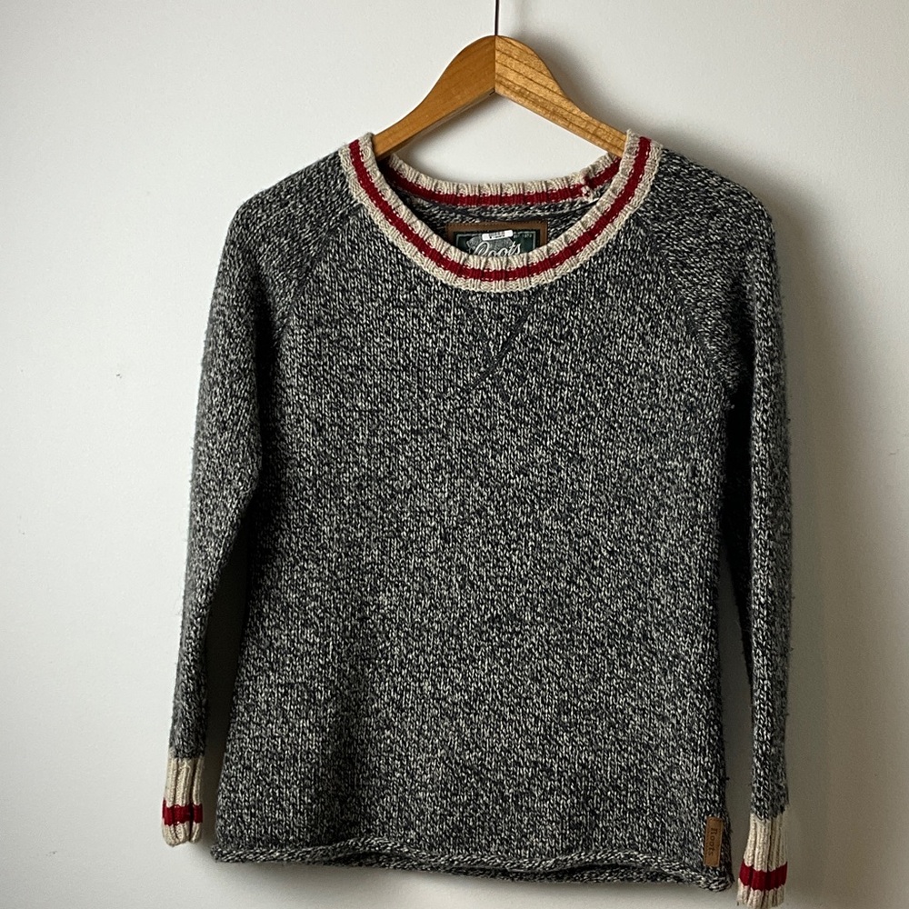 Roots Cabin Crewneck Sweater – Extra Small